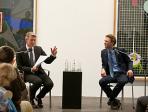 © GALERIE FRIESE Stuttgart. Über Kunst. Nikolai B. Forstbauer im Gespräch mit Johan Holten. Foto Frank Kleinbach
