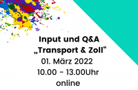 WORKSHOP Kreativ-Transfer | "Transport & Zoll"