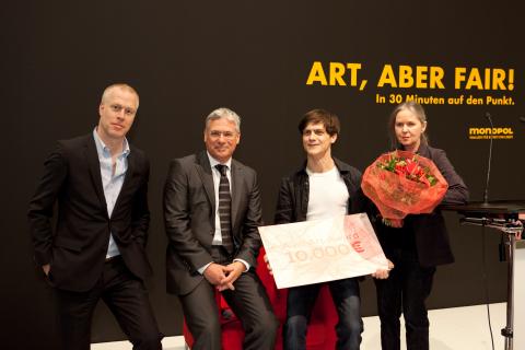 ART COLOGNE 2012. Audi Art Award for New Positions. Juergen Staack. Konrad Fischer Galerie. © Koelnmesse