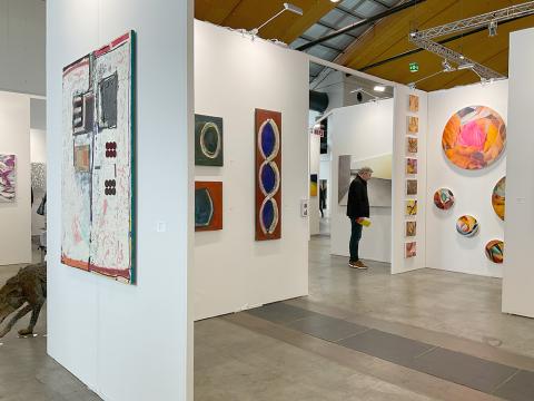 Dieter Schosser präsentiert von Galerie Alfred Knecht, Karlsruhe | art KARLSRUHE 2024