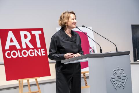 Mirjam Varadinis | ART COLOGNE-Preis 2025 | Laudatio auf Andrée Sfeir-Semler